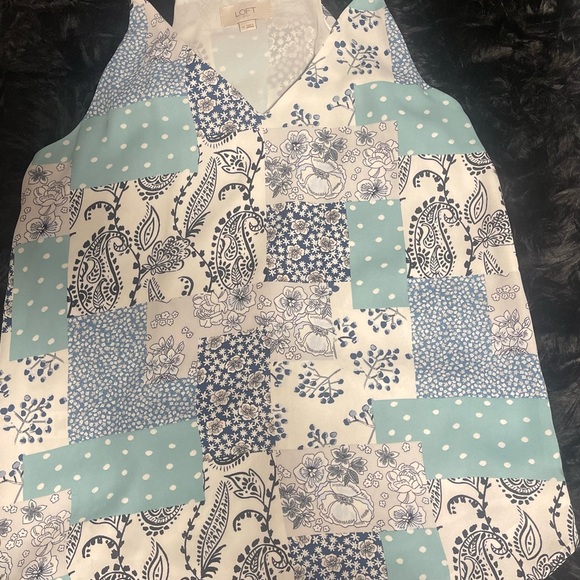 LOFT Tops Loft Outlet Patchwork Camisole Poshmark